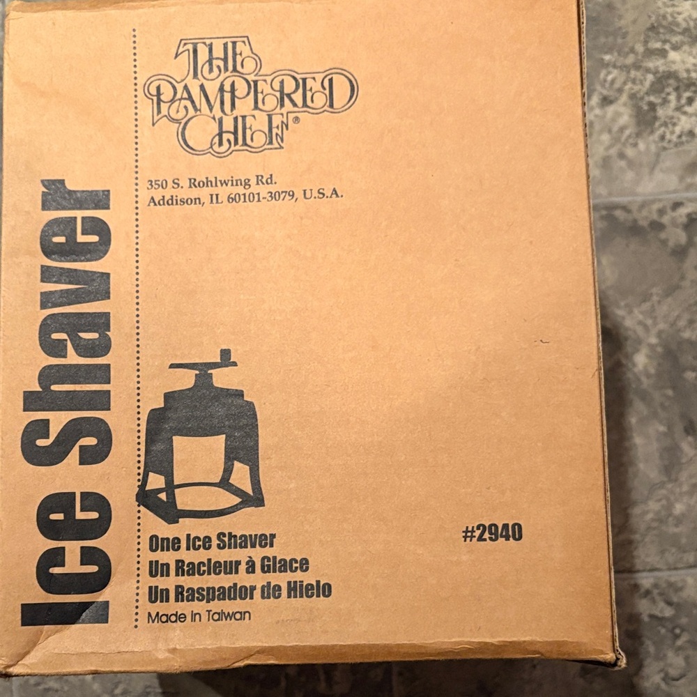 Pampered Chef Ice Shaver #102